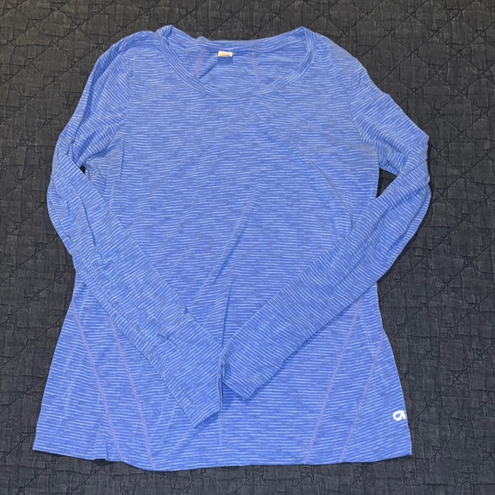 Blue Long Sleeve GapBody Athletic Top